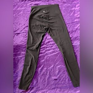 Black Lululemon leggings size 8